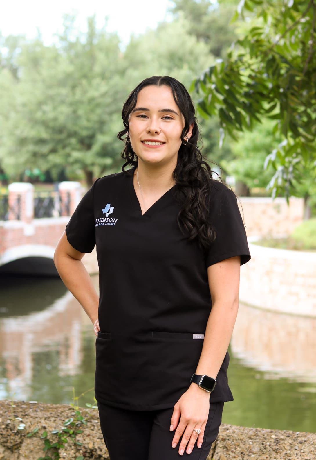 Member of the Johnson Oral Facial Surgery surgical team